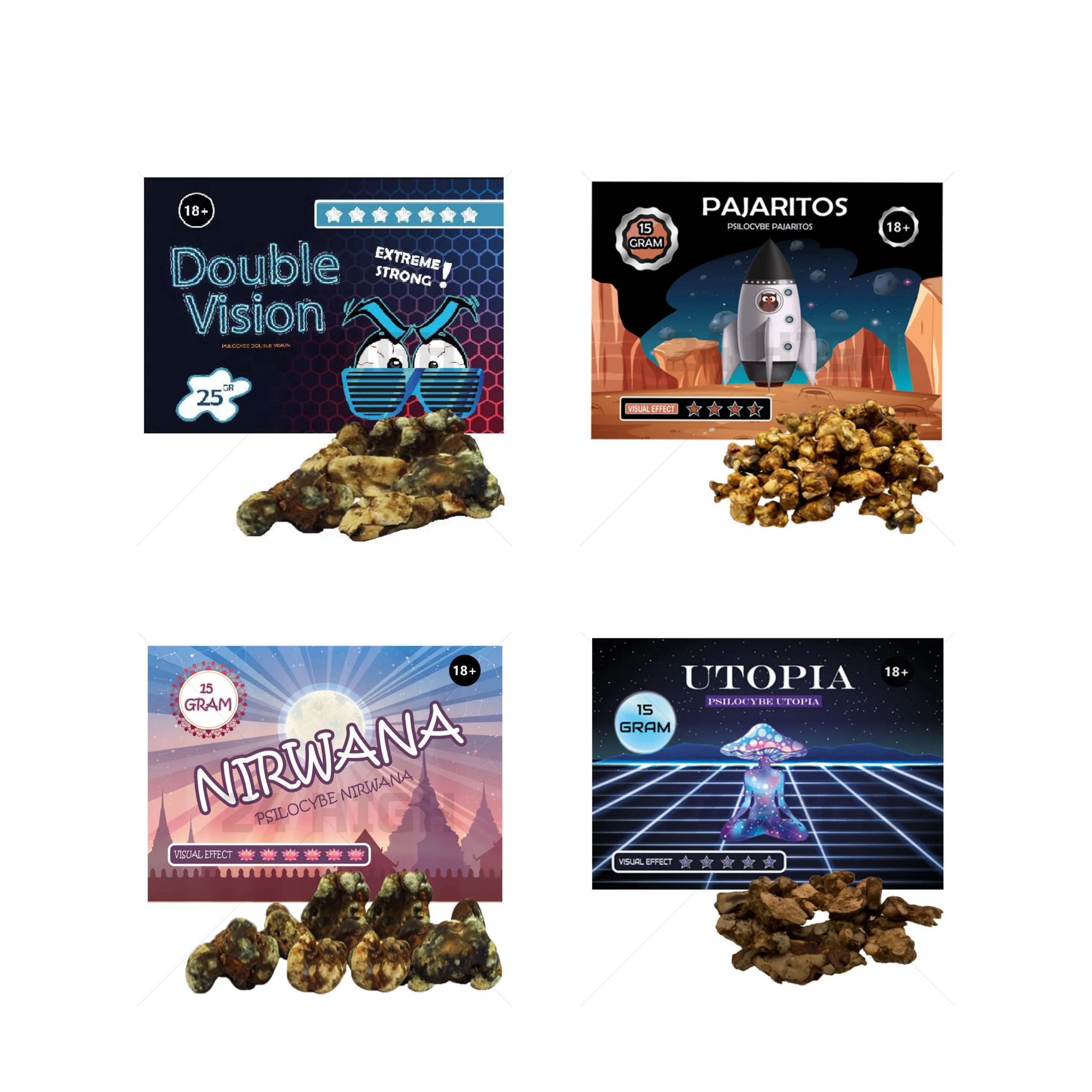 4_Truffle_Bundle_Clean_3200x3200 Magic Truffles Discount Pack - Image 1