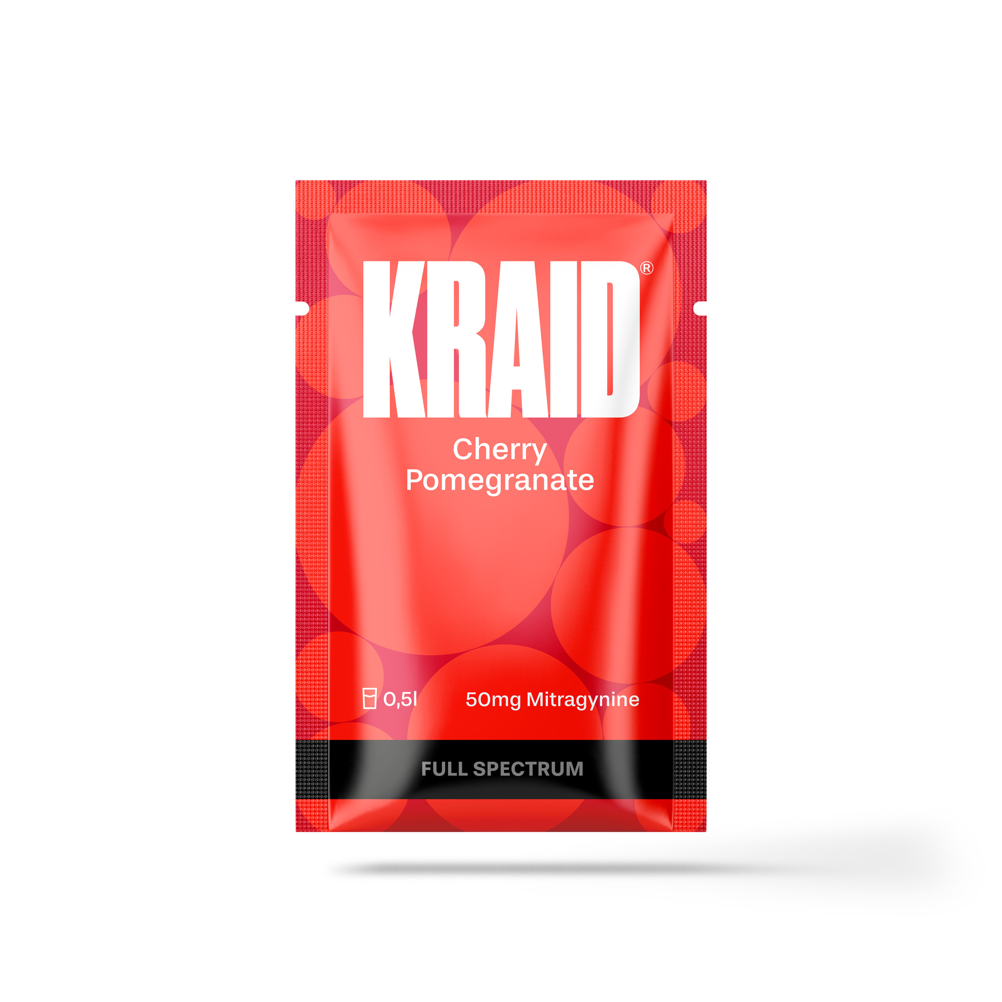 KR_Stick_Sachet_Mockup_front_CP_FS KRAID Cherry – Full Spectrum - Image 1